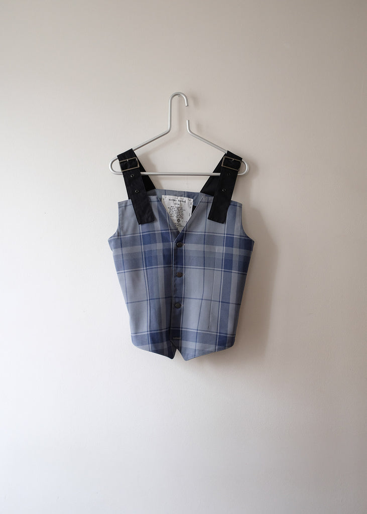 Blue tartan vest - Private Sales 25